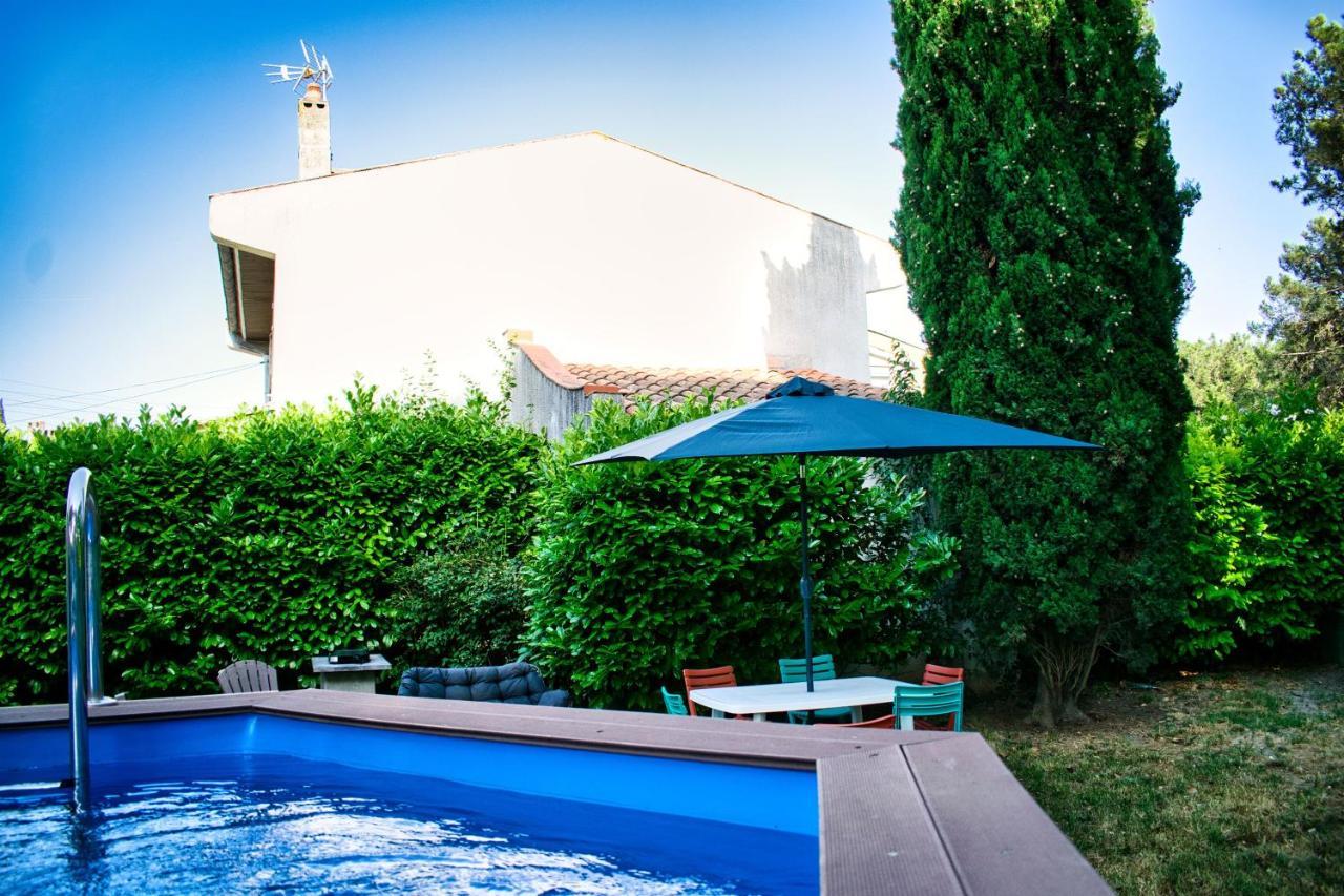 Agreable Maison 3 Chambres Avec Piscine Carcassonne Eksteriør billede